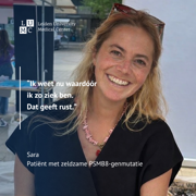 “Ik heb meerdere keren op sterven gelegen, maar ik blijf vechten”