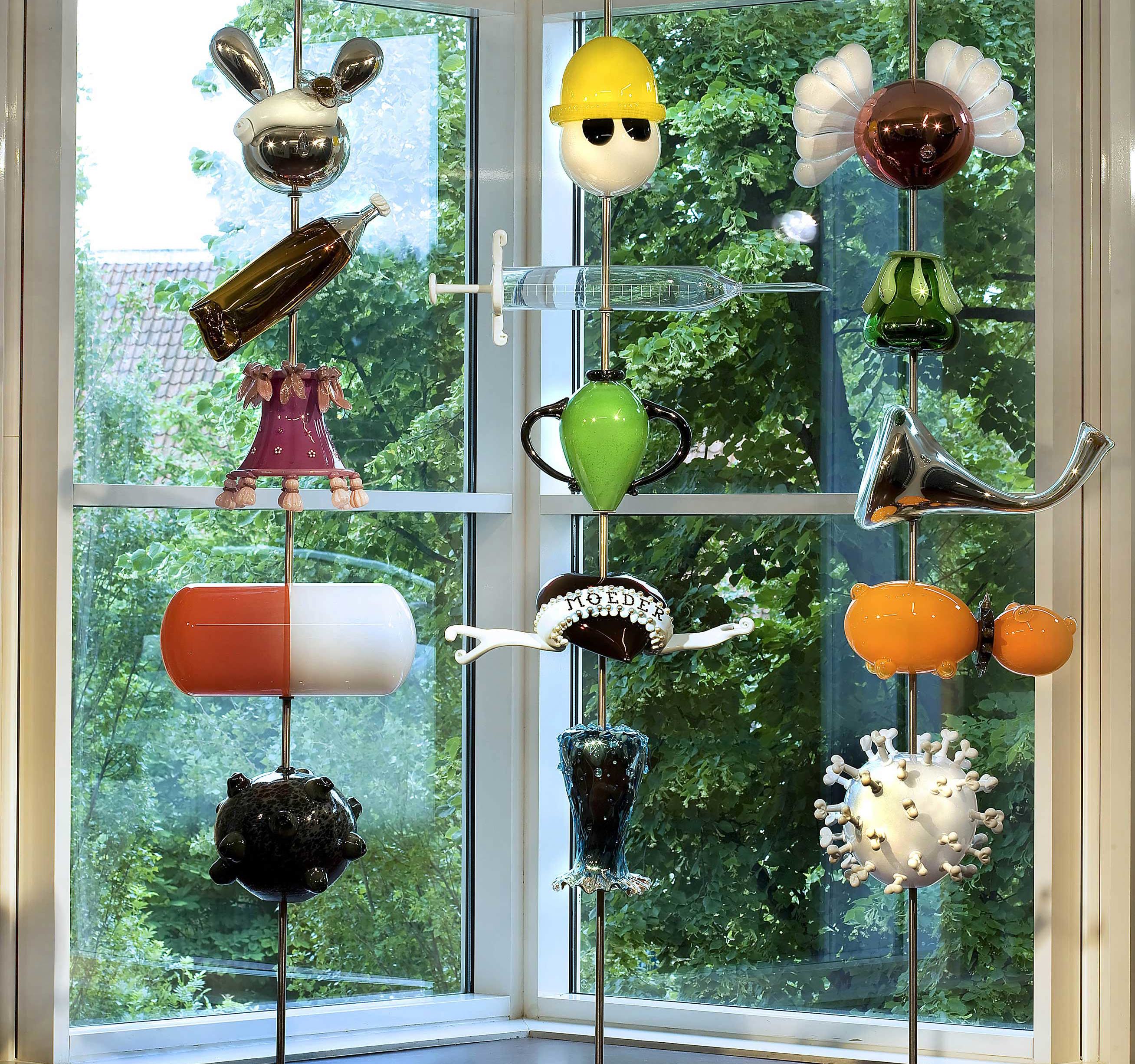 Hans van Bentem en Iris Roskam, Shaslick, glas, keramiek