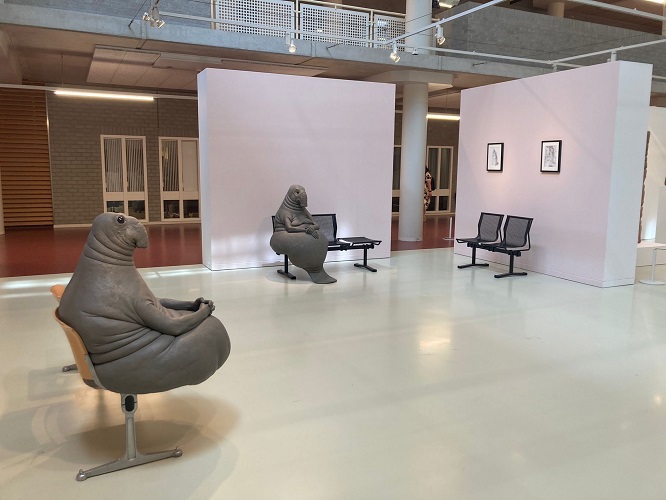 Tentoonstelling Technophilia Margriet van Breevoort-Galerie LUMC (2022)