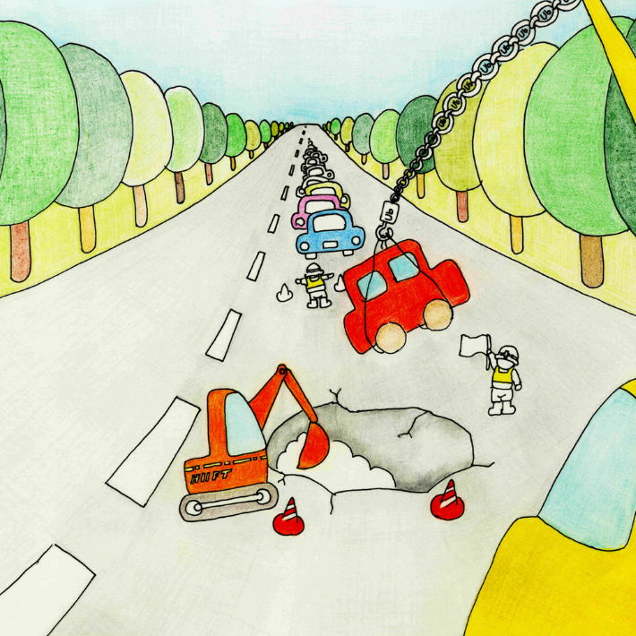 DNA repair captured in an illustration