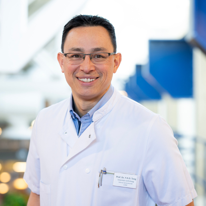 Foto Onno Teng Portret aflbeelding van Internist-nefroloog Onno Teng