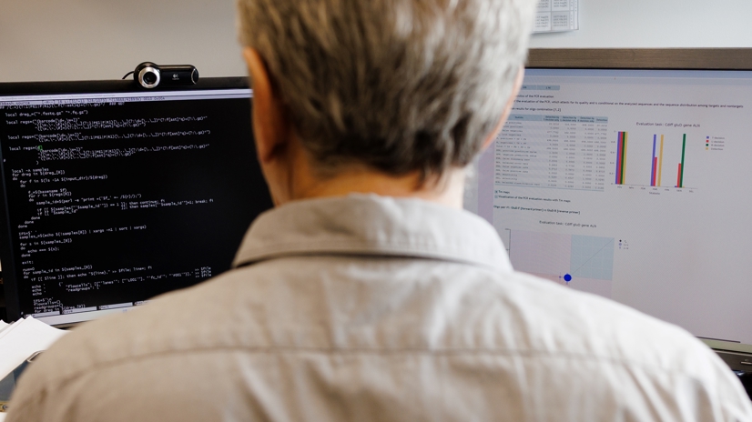 Data analysis is performed by skilled bio-informaticians