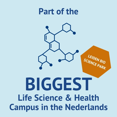 Part of the biggest life sciences & health campus in the Netherlands
